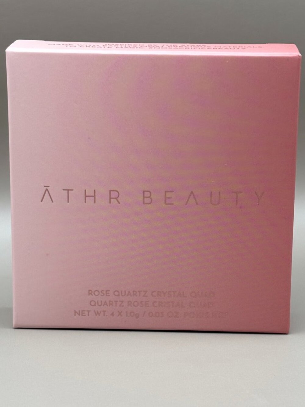 ATHR Beauty - Rose Quartz Crystal Quad Eye Shadow